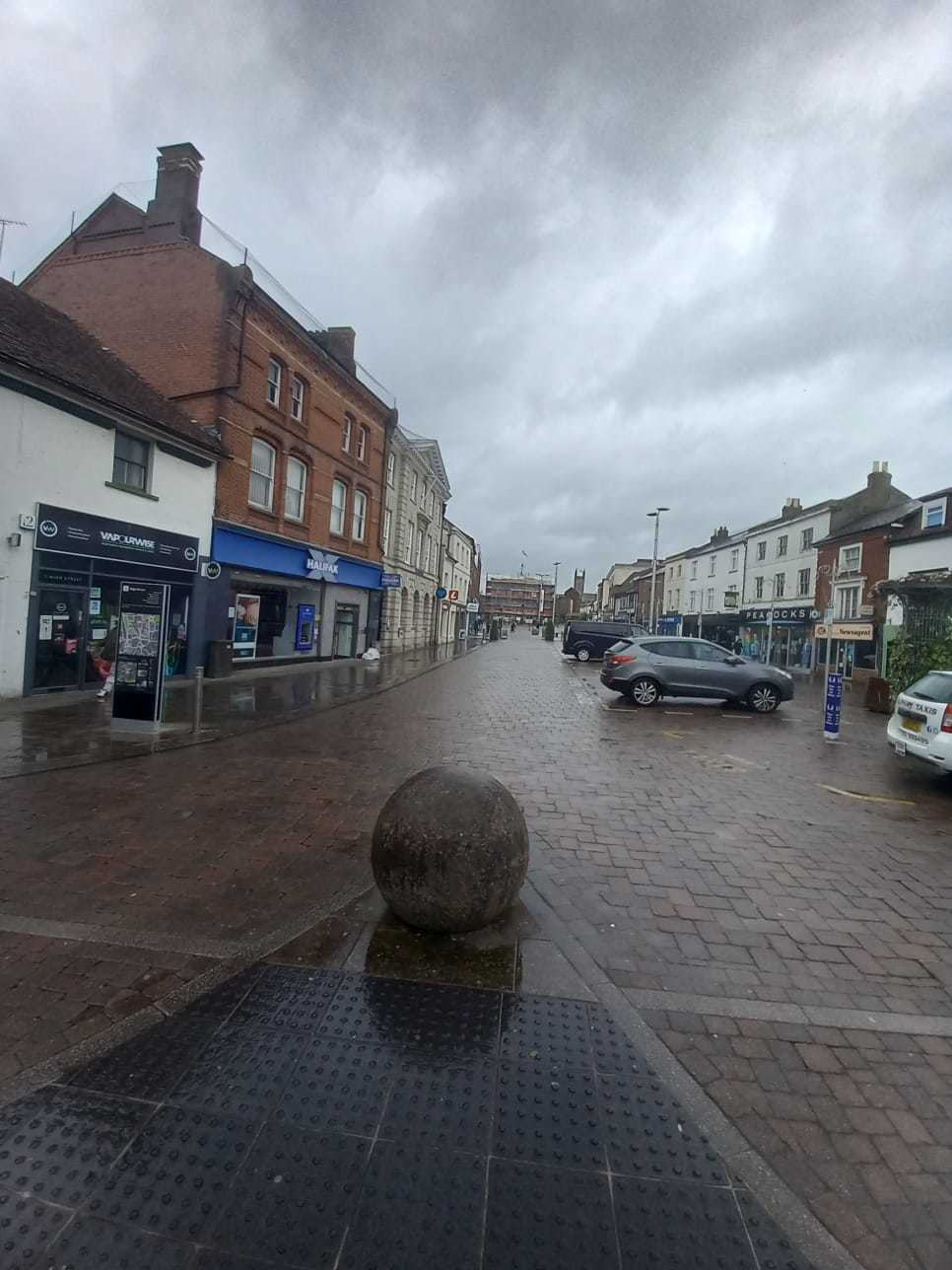 The High Street today