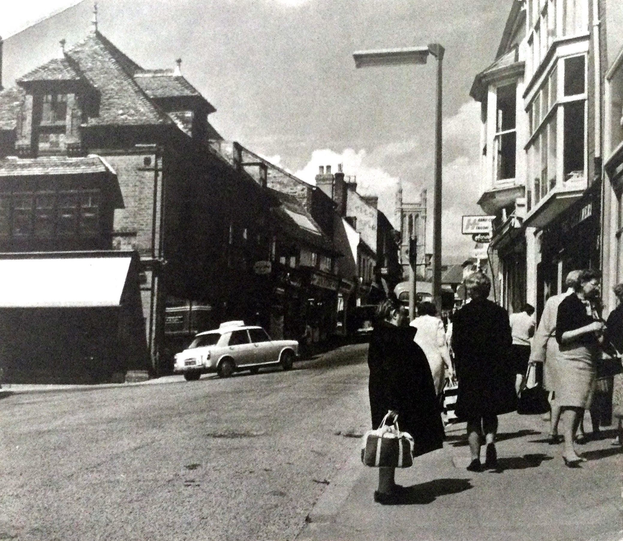 An undated picture of the High Street