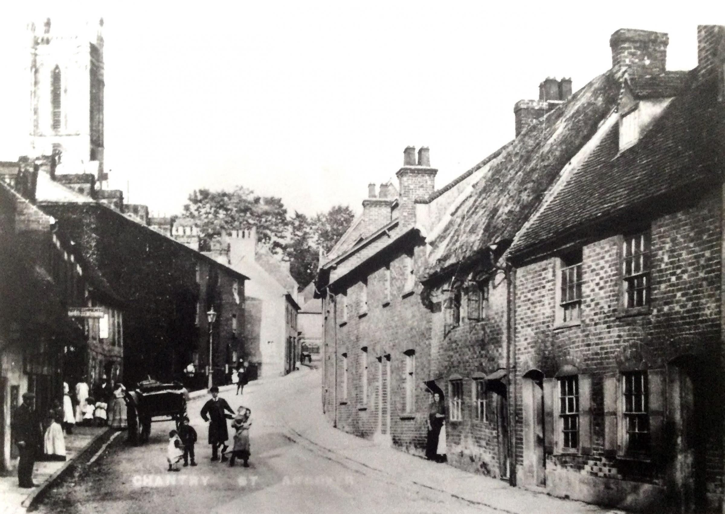 An undated picture of Chantry Street