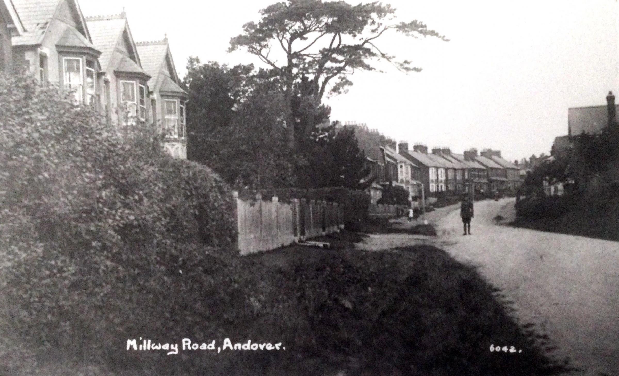 An undated picture of Millway Road in Andover