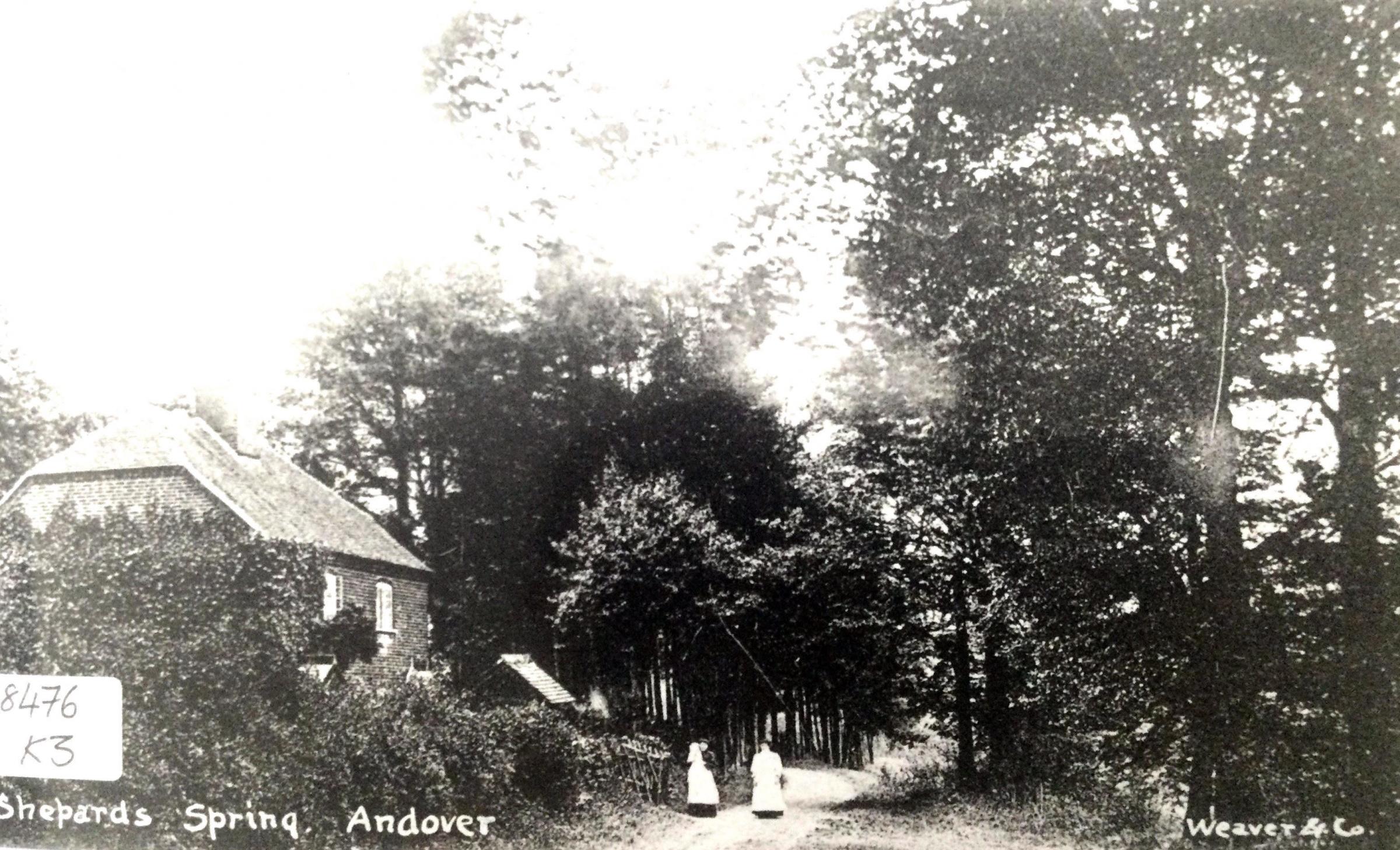 Shepherds Spring at the turn of the 1900s